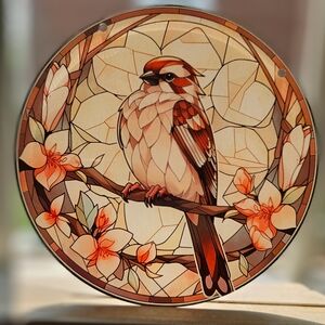 Beautiful Sparrow Suncatcher